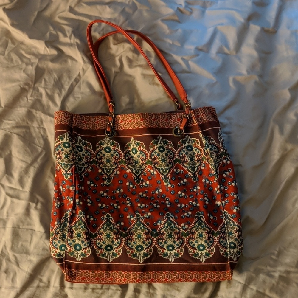 Patterned Shoulder Bag